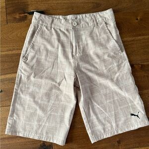 Puma golf shorts boys sz16